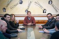 El intendente y la Cámara de Empresarios buscan conformar una agenda en común
