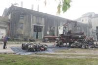 Compactación vehicular: se erradicaron 164,4 toneladas de chatarra de la ciudad