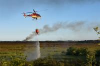 Ambiente de la Nación asiste a la Provincia para la extinción de los incendios en el Delta
