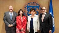 Georgieva calificó de "reunión productiva" al encuentro que mantuvo con la ministra Batakis