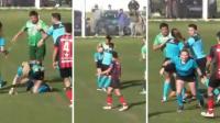 El futbolista que agredió a la árbitra fue expulsado de por vida de los espectáculos deportivos