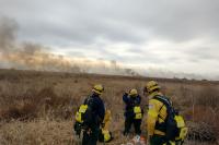 Bordet adelantó que enviará a la Justicia el catastro de los incendios en el Delta