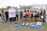 El Club Pueblo Nuevo recibió el premio del concurso “Mi Club lucha Contra la Trata”