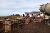 Avanza la planta de tratamiento de líquidos cloacales en El Potrero