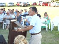 Aldea San  Antonio tiene  su cementerio