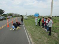 Pueblo Belgrano: pintaron una  Estrella Amarilla en memoria  de “Tincho” Bentancour