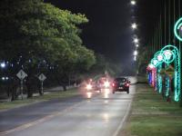 Pueblo  Belgrano:  renuevan la  luminaria  de  ingreso