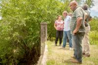 Vialidad recorrió el departamento  para ver el estado de los puentes