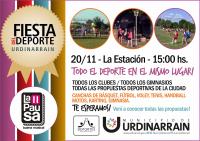 Urdinarrain: Se realizará la Fiesta del Deporte