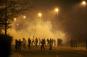 Segunda noche violenta  en los suburbios de París