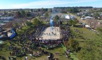 Pueblo Belgrano celebró el Día de la Bandera con un multitudinario acto