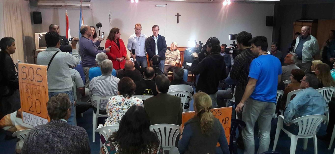 Vialidad Provincial anunció que comenzará el bacheo de la Ruta 20 y que se terminará -en una etapa- la Ruta 51