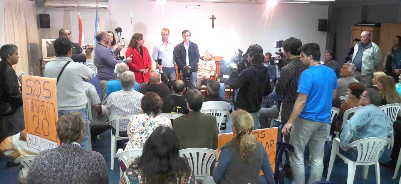 Vialidad Provincial hizo  anuncios en Urdinarrain