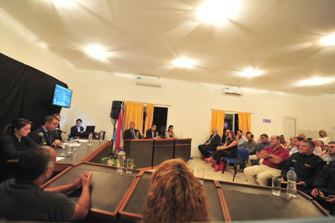  El intendente Davico inauguró  las sesiones ordinarias 2018