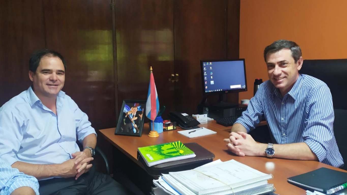 Larroque apuesta al CFI para  productores y emprendedores