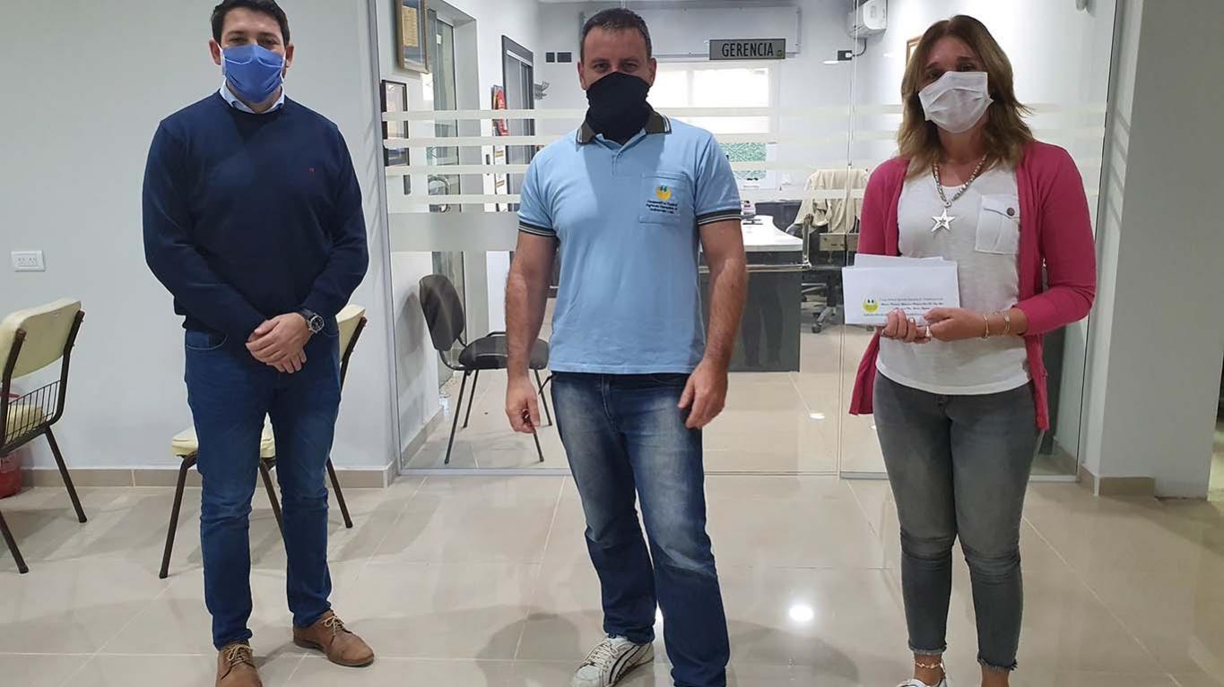 Entregaron aportes al Centro de Salud de Aldea San Antonio