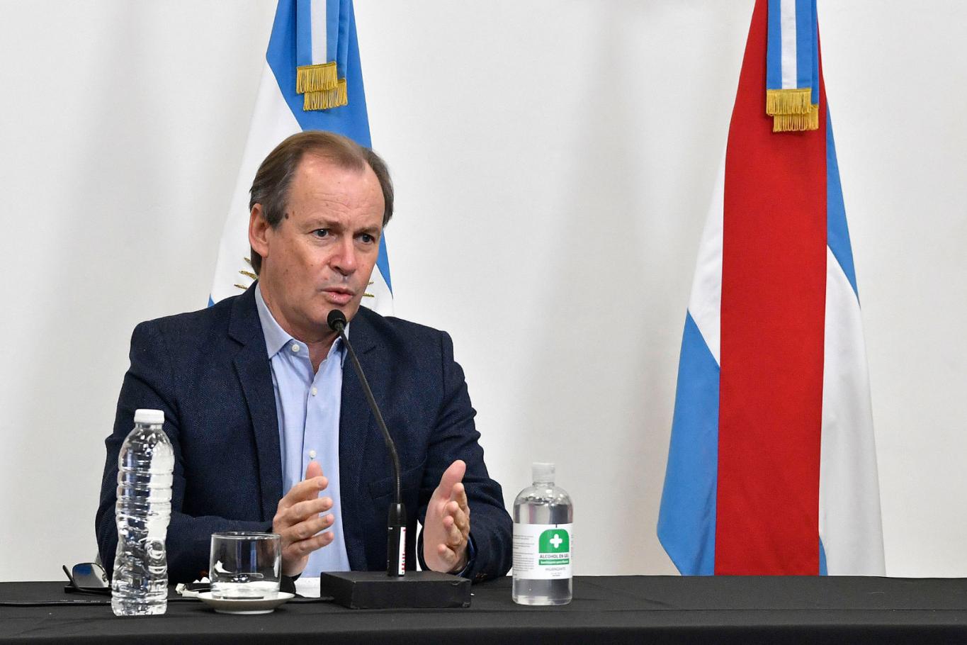 El gobernador Bordet informó   que fue diagnosticado con Covid-19