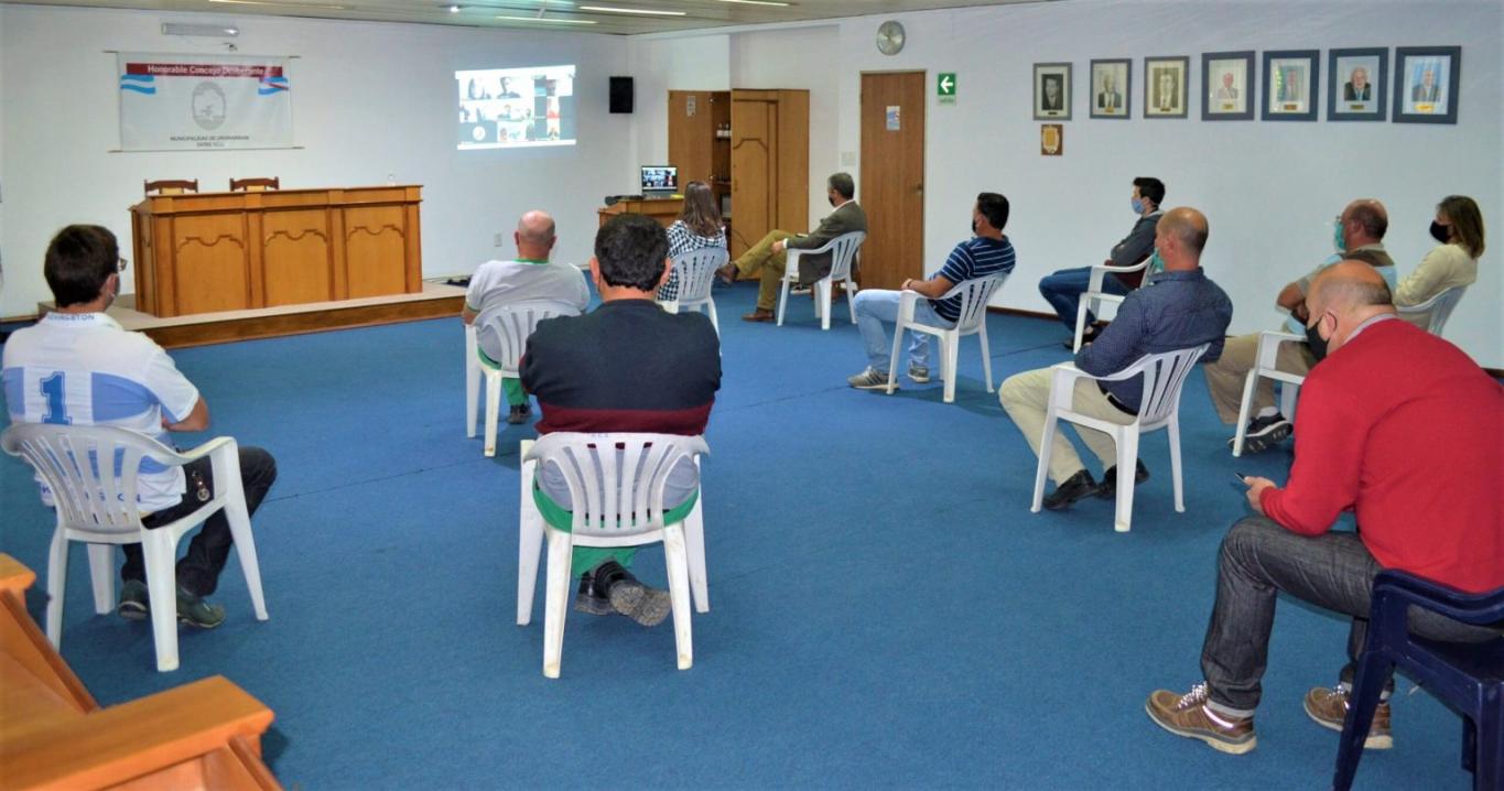 Urdinarrain participó de la capacitación sobre Bioseguridad y Covid–19