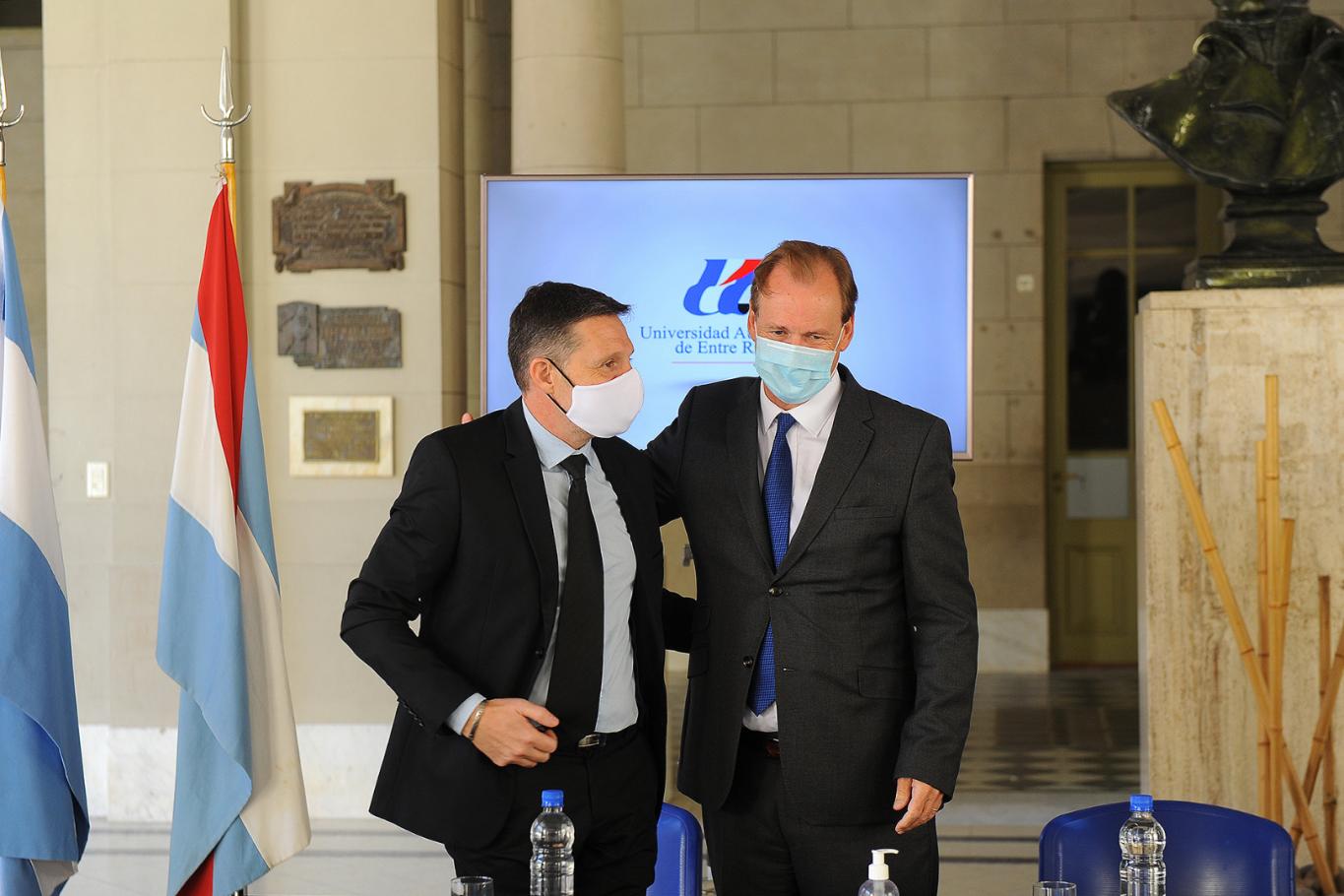 Bordet dijo que la Uader es  “inversión en educación pública” 