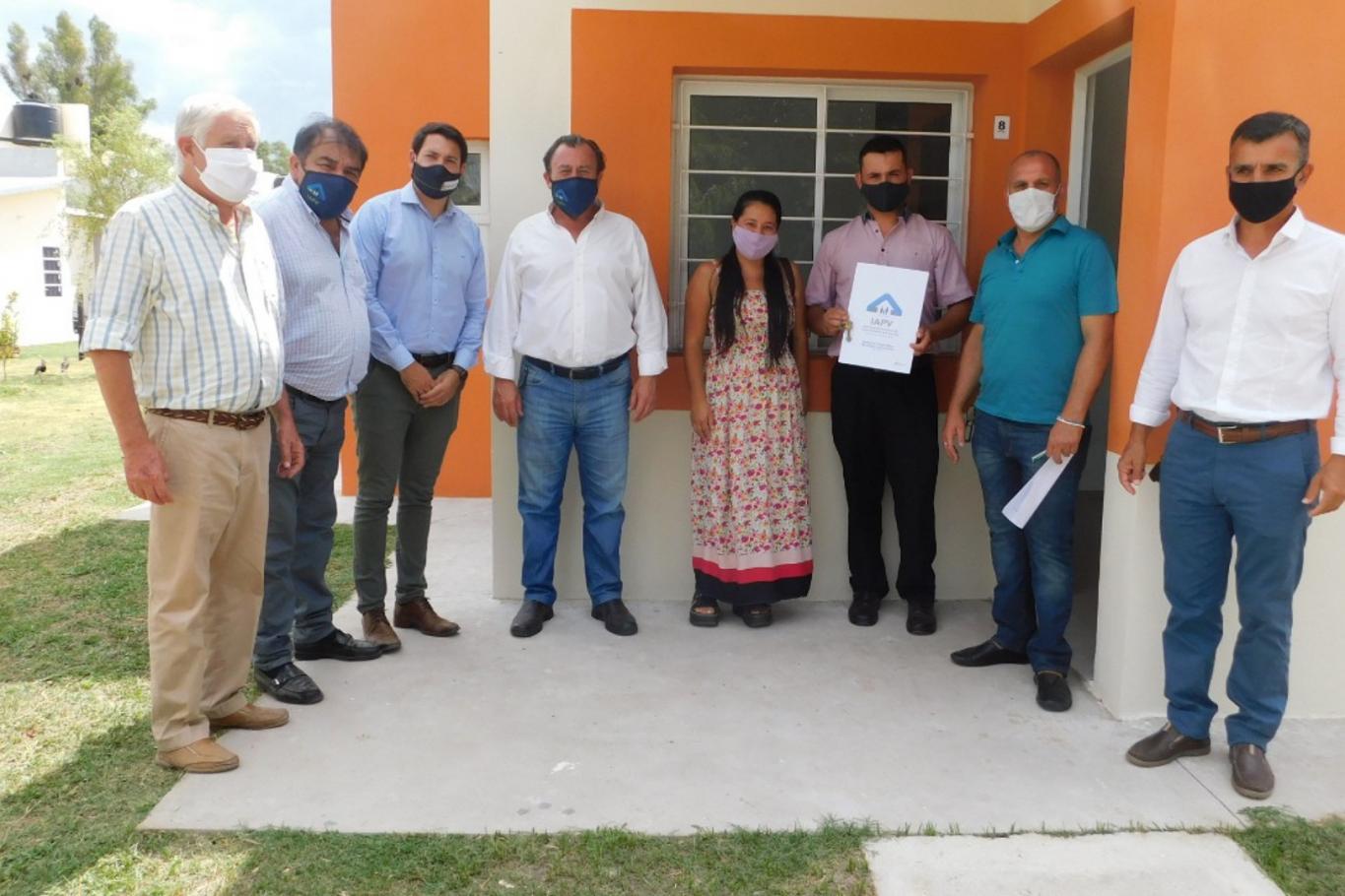 Familias de Aldea San Antonio  cumplieron el sueño de la casa propia