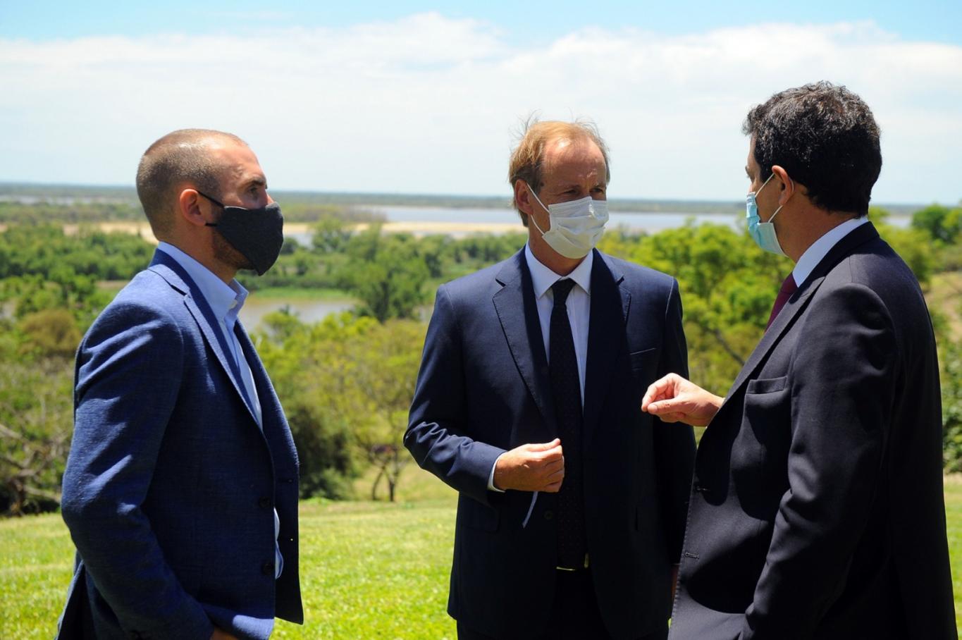 Guzmán: "Nación apoya absolutamente las gestiones de la deuda de Entre Ríos"