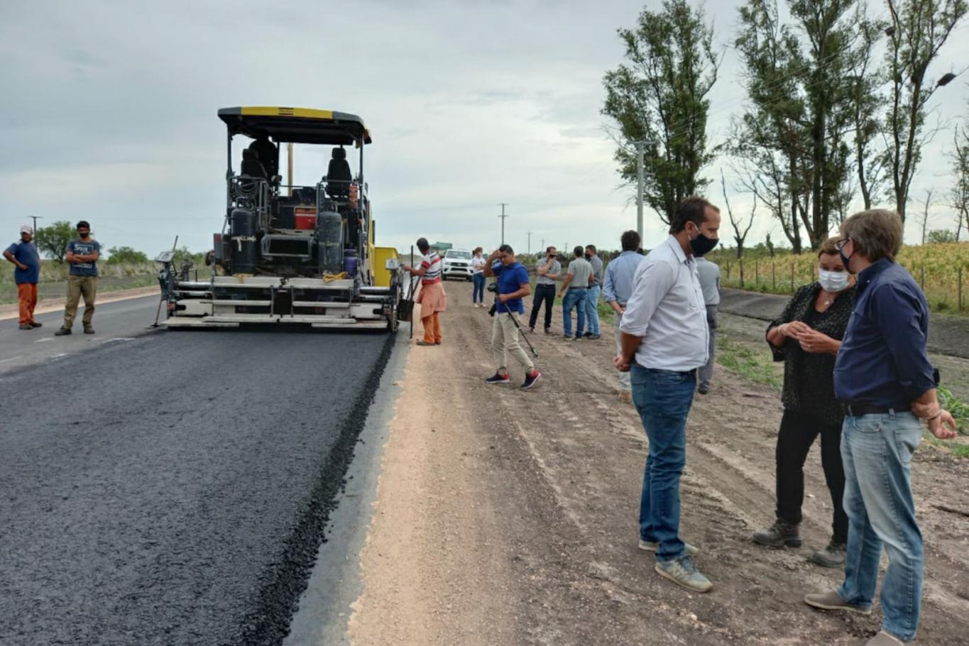 Destacan los avances de la ruta 51