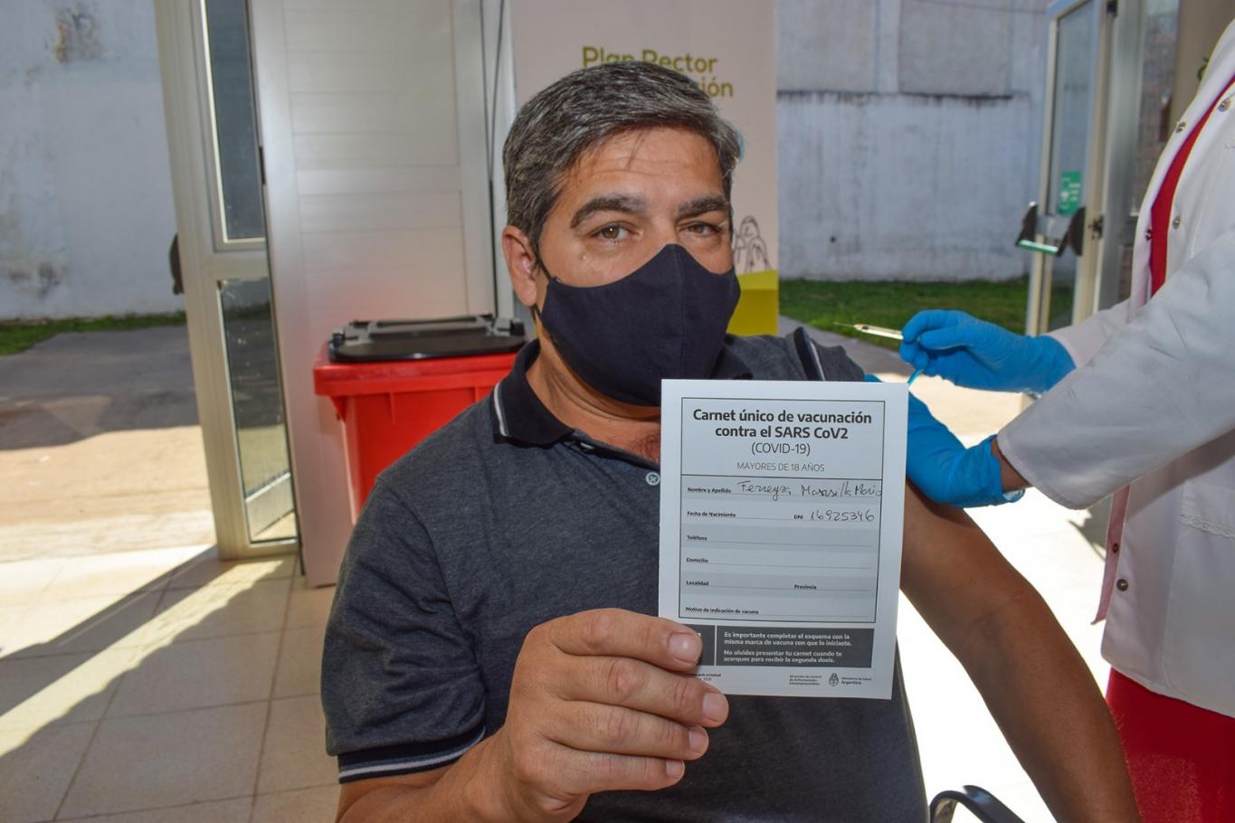 Esta semana se aplicaron más de 16.000 dosis de vacuna contra el Coronavirus