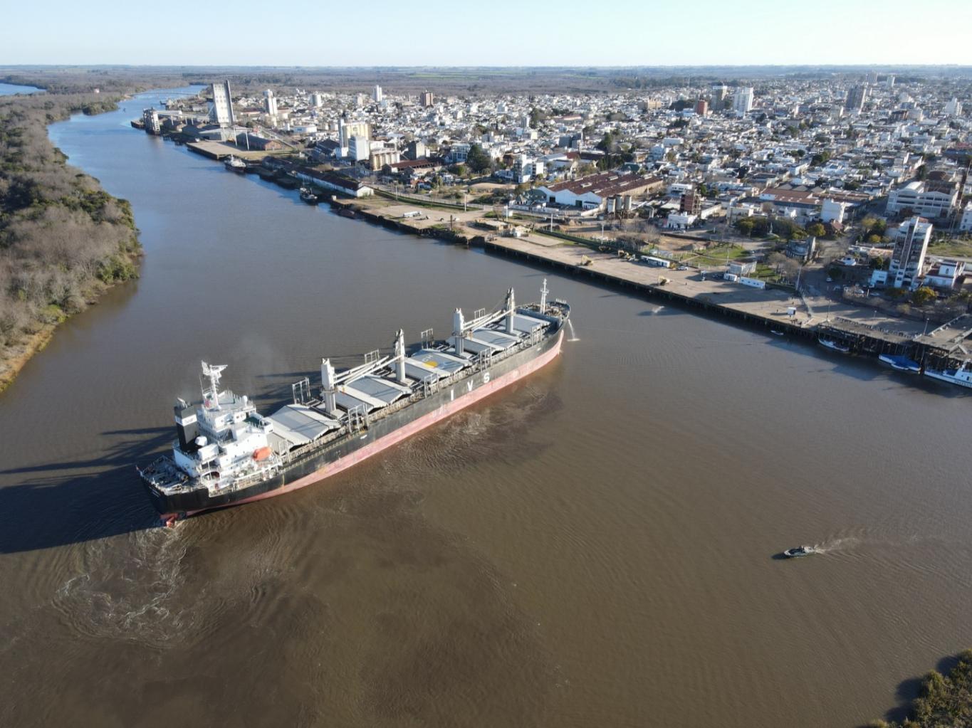 Los puertos entrerrianos suman dos nuevas exportaciones a la India