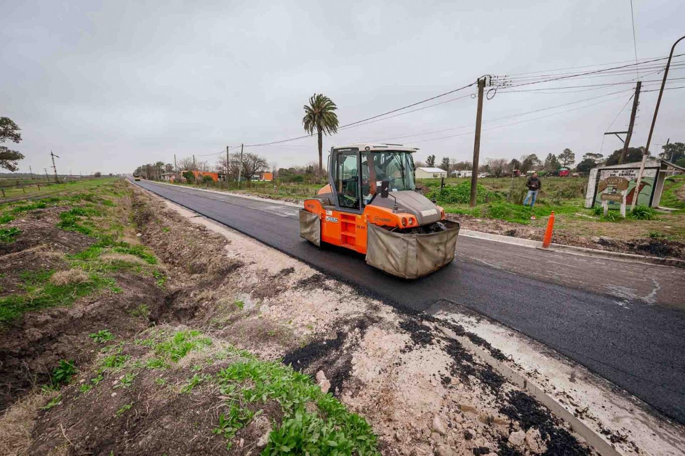 Destacan el avance de las obras viales en el departamento Gualeguaychú