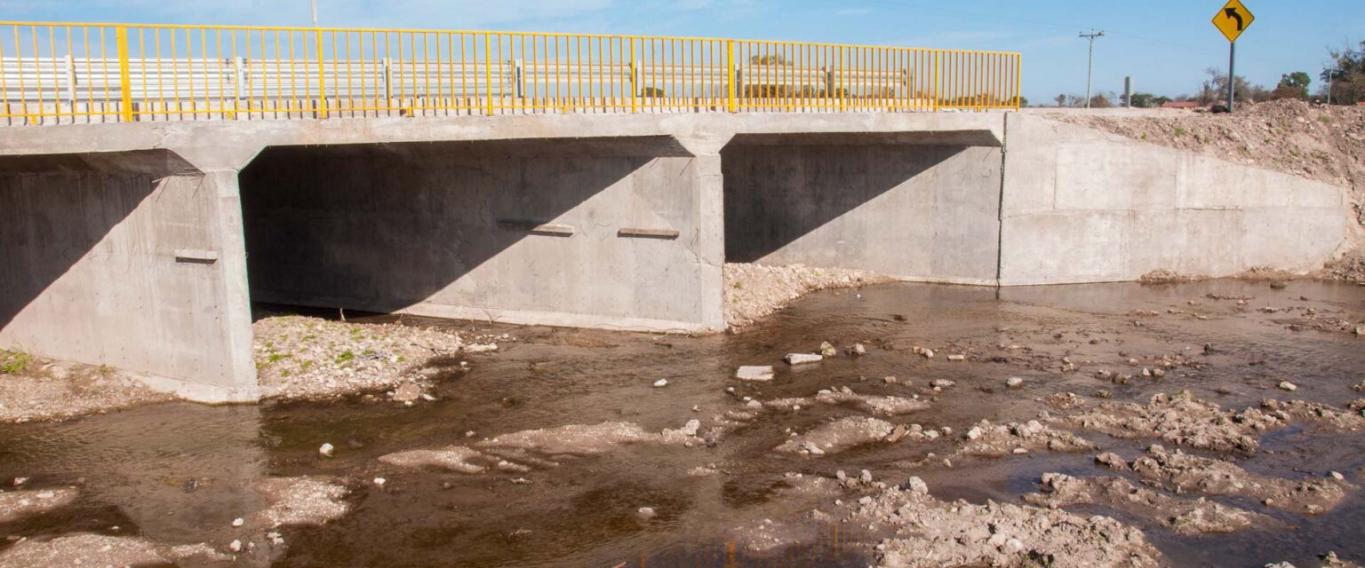 Construirán calzadas sumergibles y alcantarillas en distintos puntos de la provincia