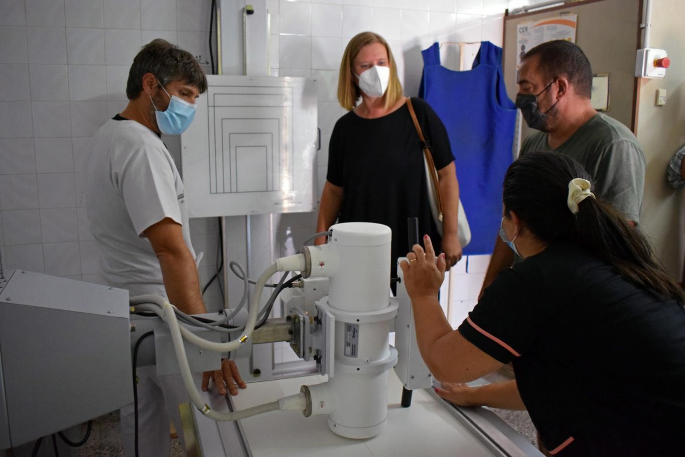 Continúa la entrega de equipos de Rayos X a distintos efectores