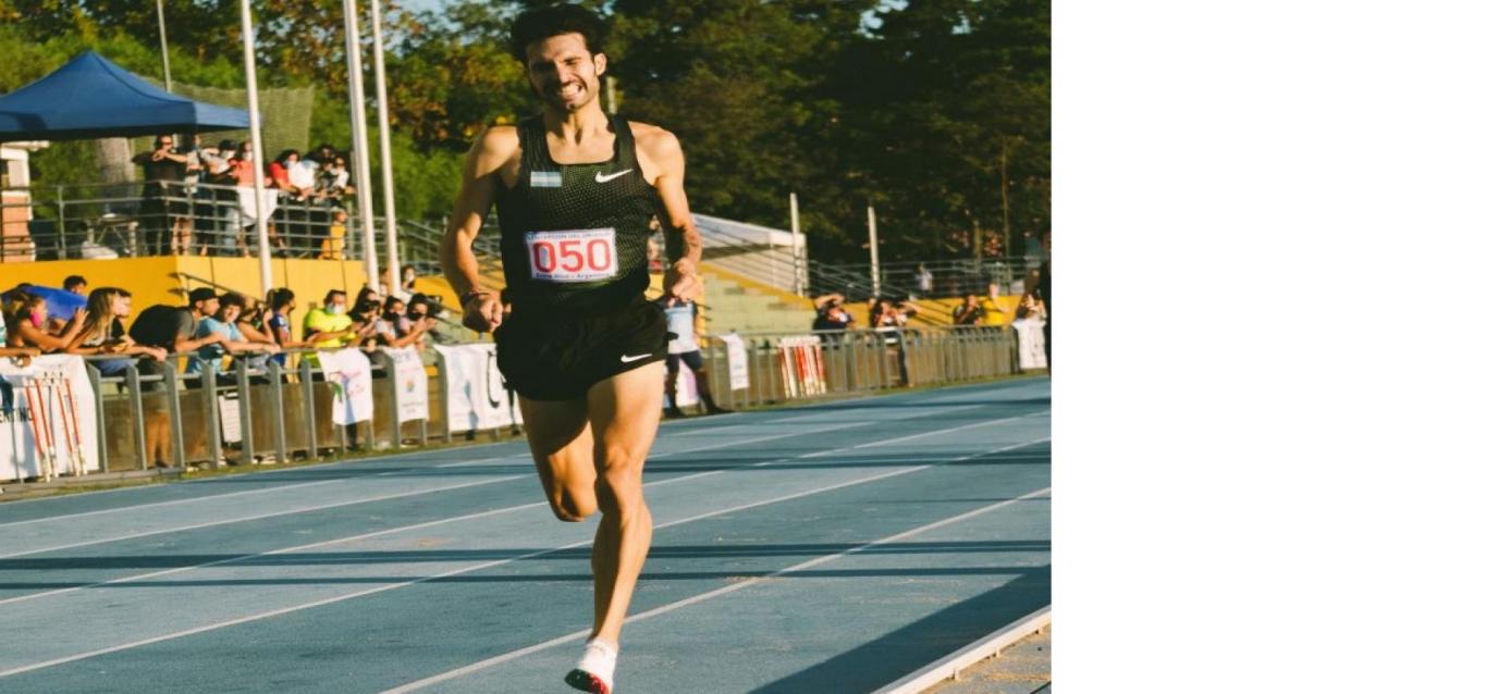 Federico Bruno conquistó la medalla de plata en España con dos nuevos récords