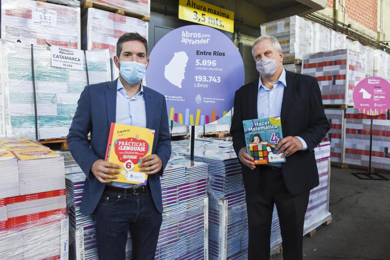 Escuelas primarias entrerrianas  recibirán Libros para aprender