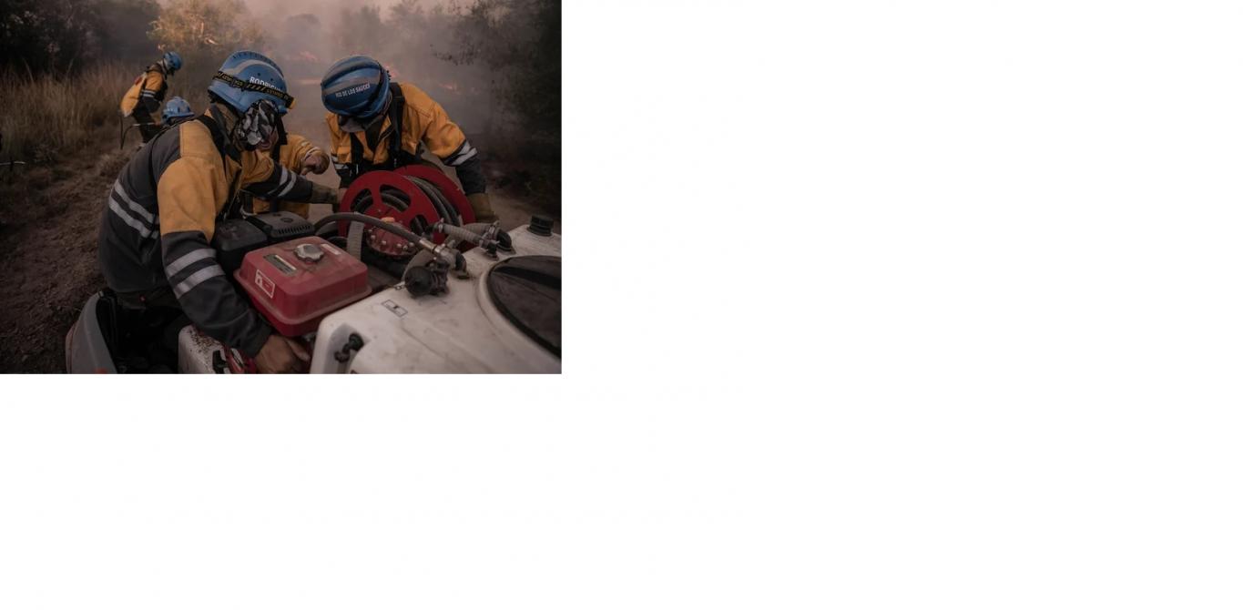 El 70% de los incendios en Corrientes está   controlado y quedan cuatro focos activos