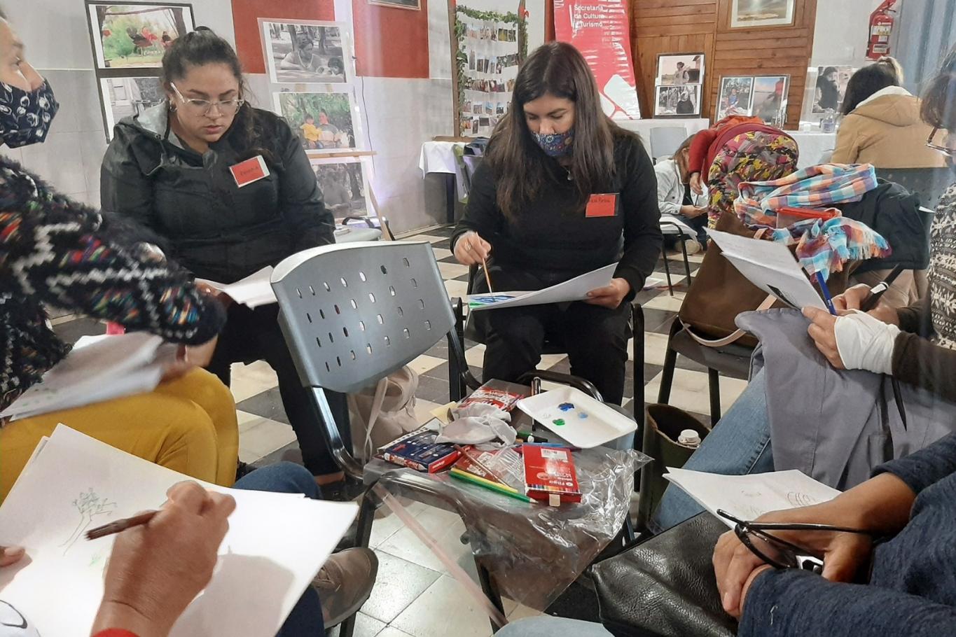 Mujeres del sur entrerriano compartieron un encuentro sobre redes de trabajo comunitario
