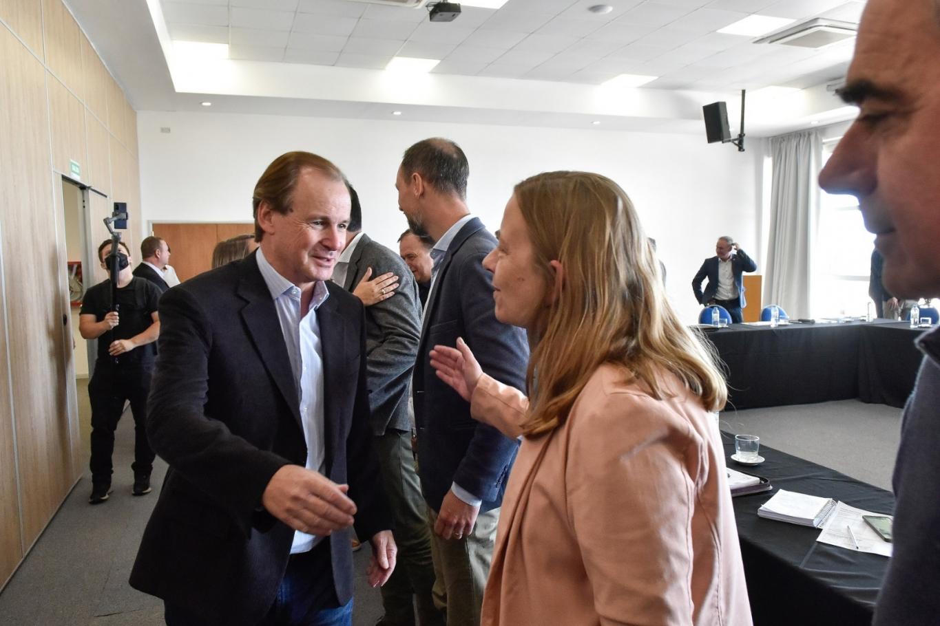 Bordet avanzó con los intendentes de Juntos por el Cambio en una agenda de obras para los municipios