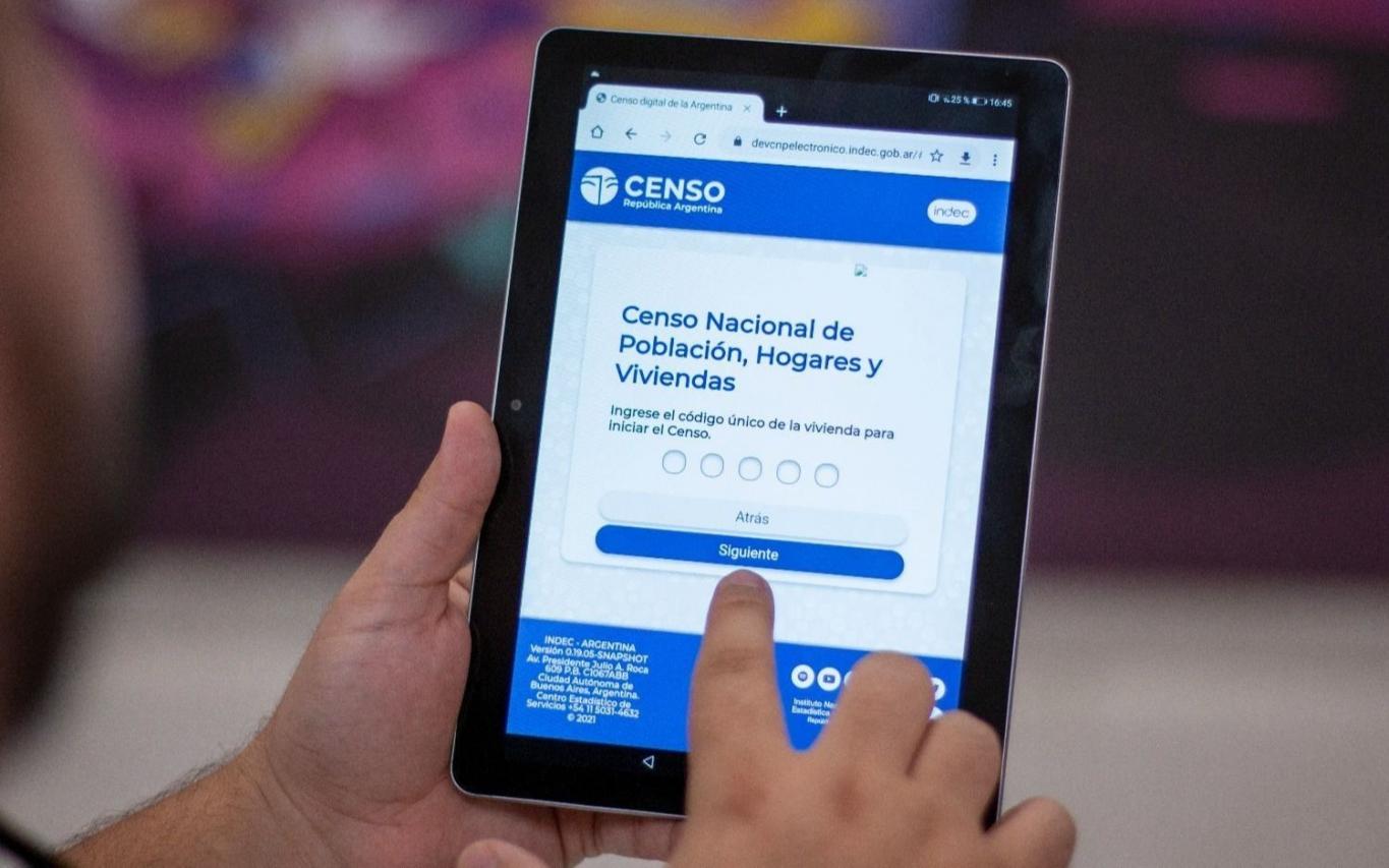 Destacan el éxito de Censo Digital  con 4 millones de personas relevadas