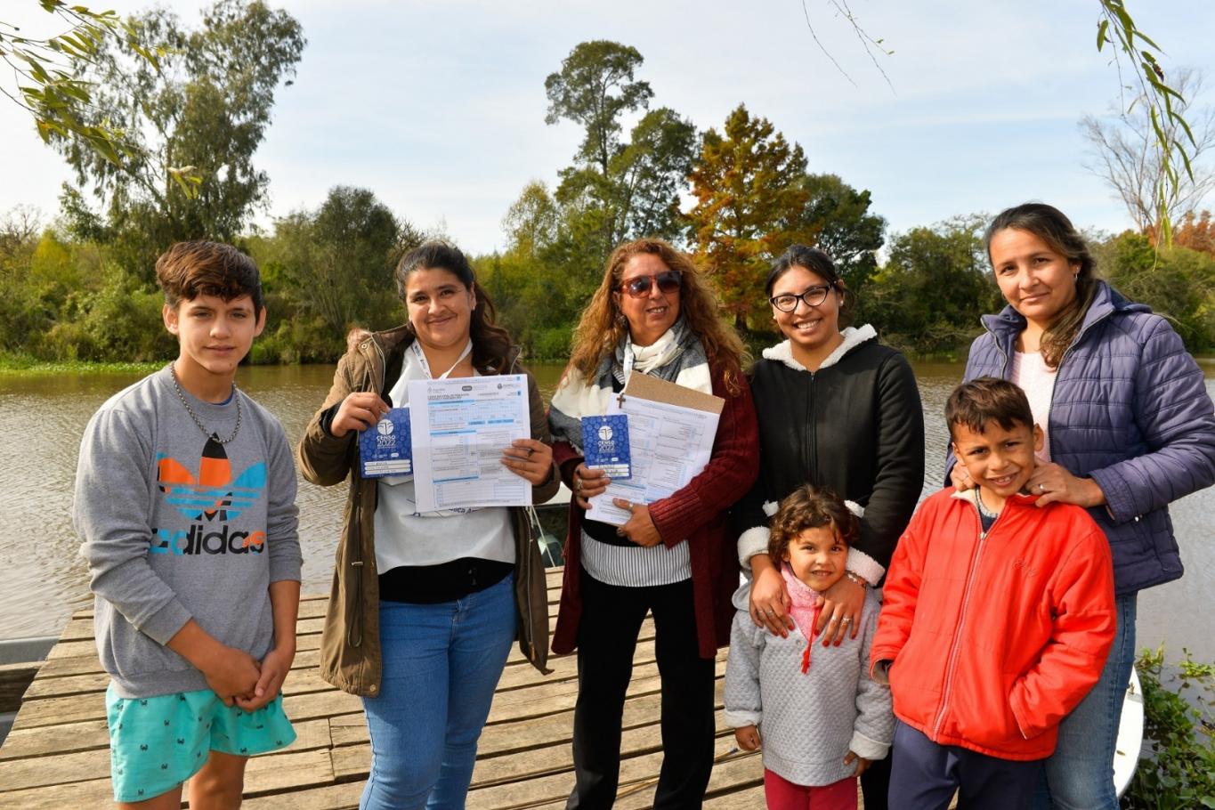 Se desarrolla el censo en zonas  rurales y de islas entrerrianas