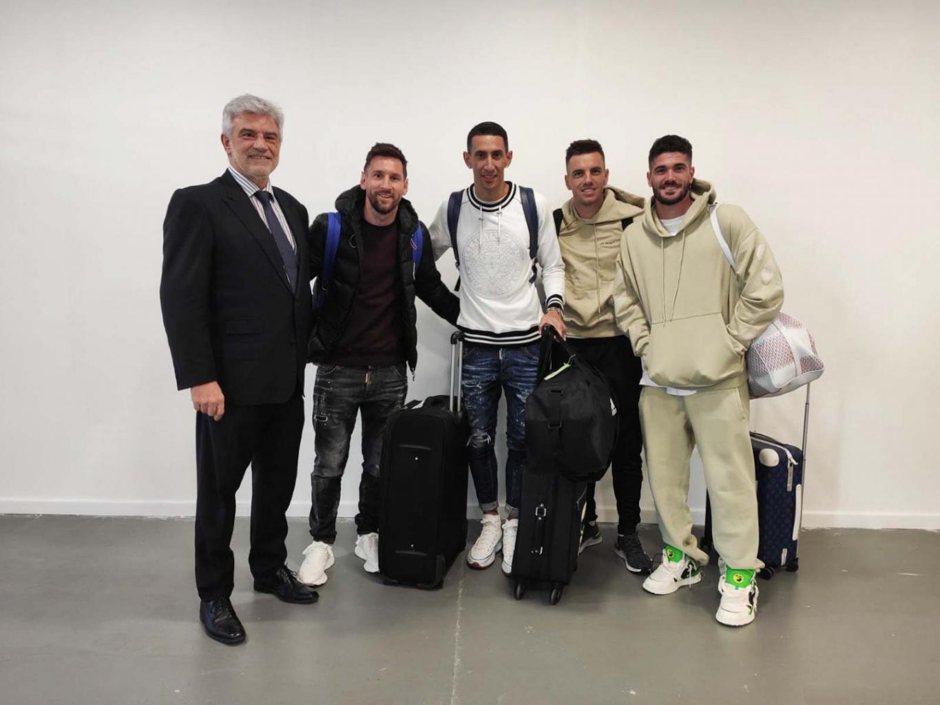 Messi ya está en Rosario tras concluir la gira con el seleccionado argentino