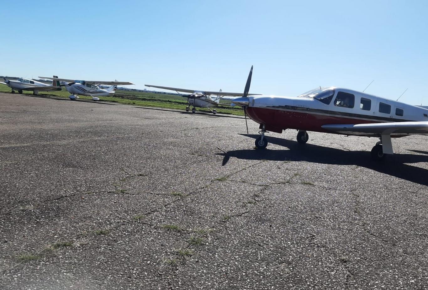 Intensa actividad en el aeropuerto
