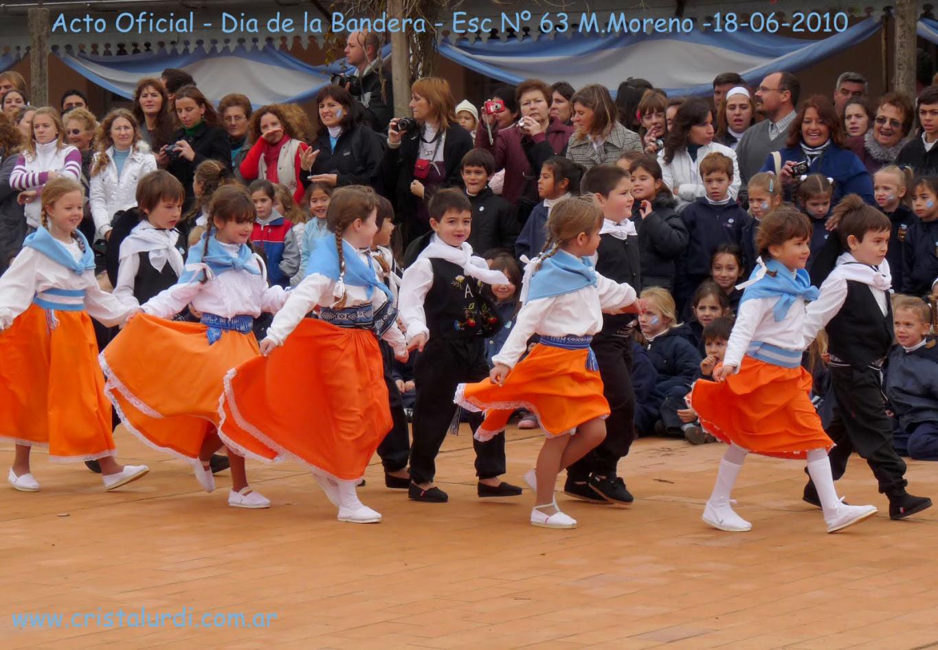 Festejos por el Día de la Bandera en Urdinarrain 